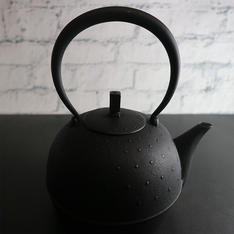 南部鉄瓶　Sayu　大　PureBlack