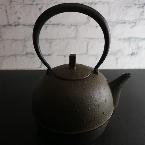 南部鉄瓶　Sayu　大　AntiqueBrown