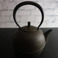 南部鉄瓶　Sayu　大　AntiqueBrown