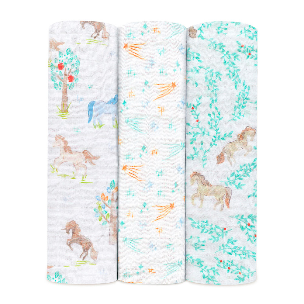 おくるみ 3枚セット - イヤー オブ ザ ホース