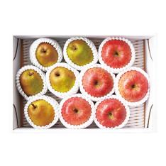 【最適な時期に収穫し、順次発送予定】〈山形〉ラ・フランス＆サンふじりんご