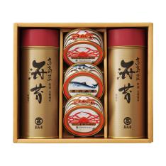 〈高島屋〉有明海産のり「特選」・缶詰詰合せ