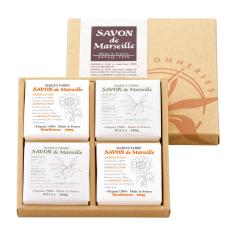 サボンドマルセイユ 無香料ギフト 4個入