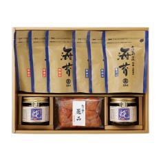 〈高島屋〉有明海産のり「特級」スタンドパック・佃煮・梅干詰合せ