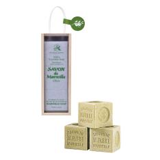 サボンドマルセイユ 木箱ギフト オリーブ