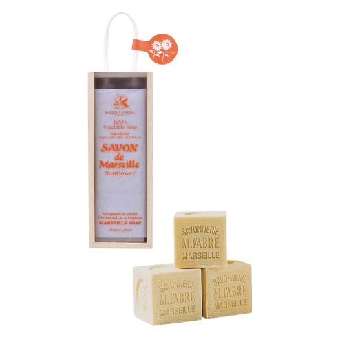 サボンドマルセイユ 木箱 サンフラワー