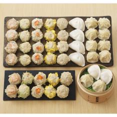 〈横浜中華街・重慶飯店〉汽笛 点心セット7種