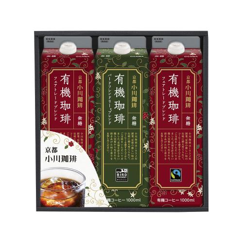〈小川珈琲〉有機珈琲リキッドコーヒーギフト×2箱セット