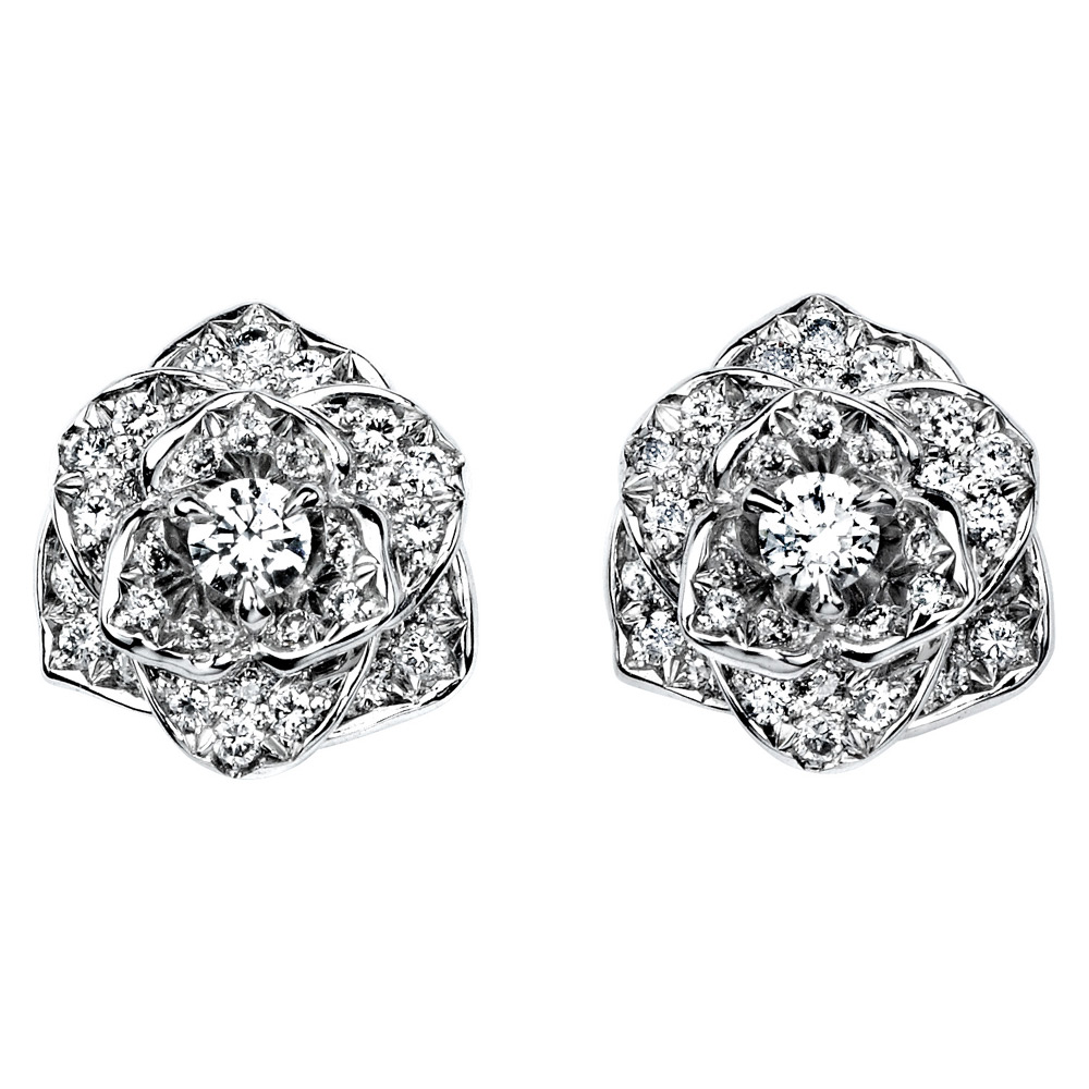 PIAGET ROSE  イヤリング