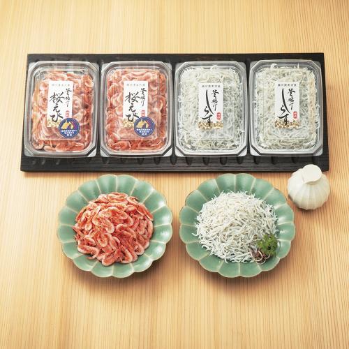 〈ヒシダイ大石商店〉釜揚げしらす・釜揚げ桜えび詰合せ