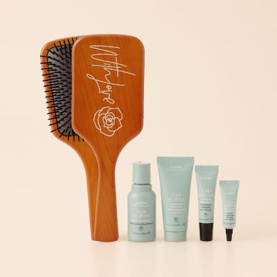 【数量限定】TBEAUT限定 パドルブラシ・スカルプケアキット