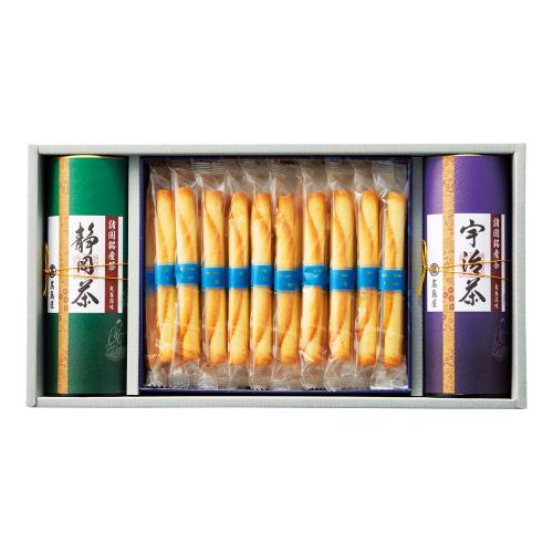 〈高島屋/ヨックモック〉諸国銘産茶・シガール詰合せ