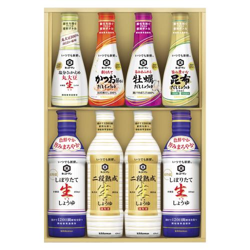 〈キッコーマン〉いつでも新鮮しょうゆ詰合せ×2箱セット