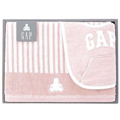 ストライプベア ベビーギフトセット ピンク