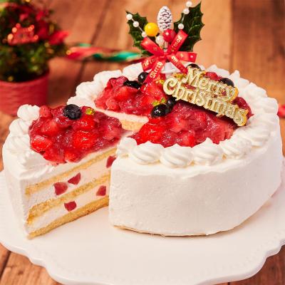 【クリスマス】あまおう苺のコンフィチュールケーキ5号
