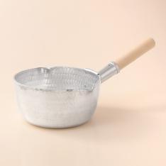 ＜姫野作.＞アルミ行平鍋深型　18.5cm