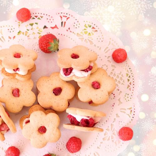 【クリスマス】花咲くフルリール(いちご・フランボワーズ)