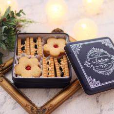 【クリスマス】花咲くフルリールと優雅なレクタン（いちご・サヤキレーズン）