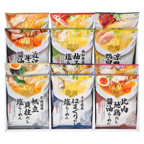 〈tabete〉だし麺バラエティ12種セット×2箱セット