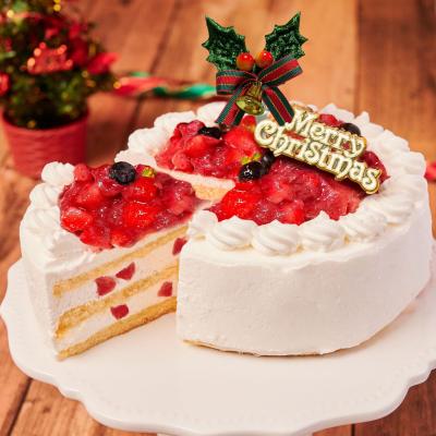 【クリスマス】あまおう苺のコンフィチュールケーキ5号