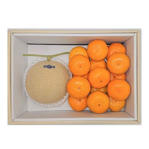 福袋 マスクメロン・みかん詰め合わせ