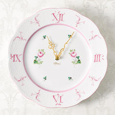 ウィーンの薔薇・ピンク　ウォールクロック