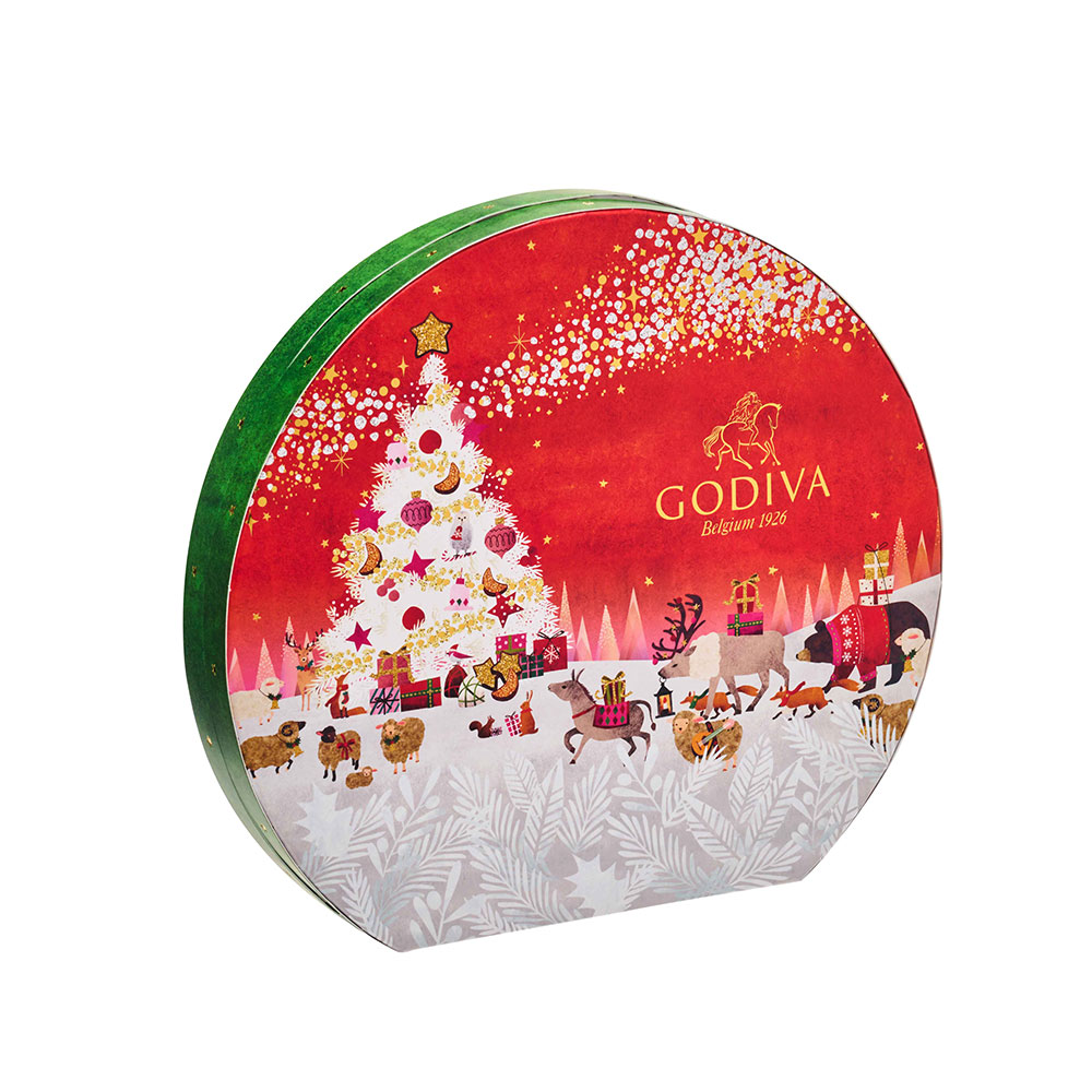 クリスマス】ゴディバ 星降る森のクリスマス 7days カウントダウンカレンダー 7粒入 | 商品詳細 | 高島屋オンラインストア