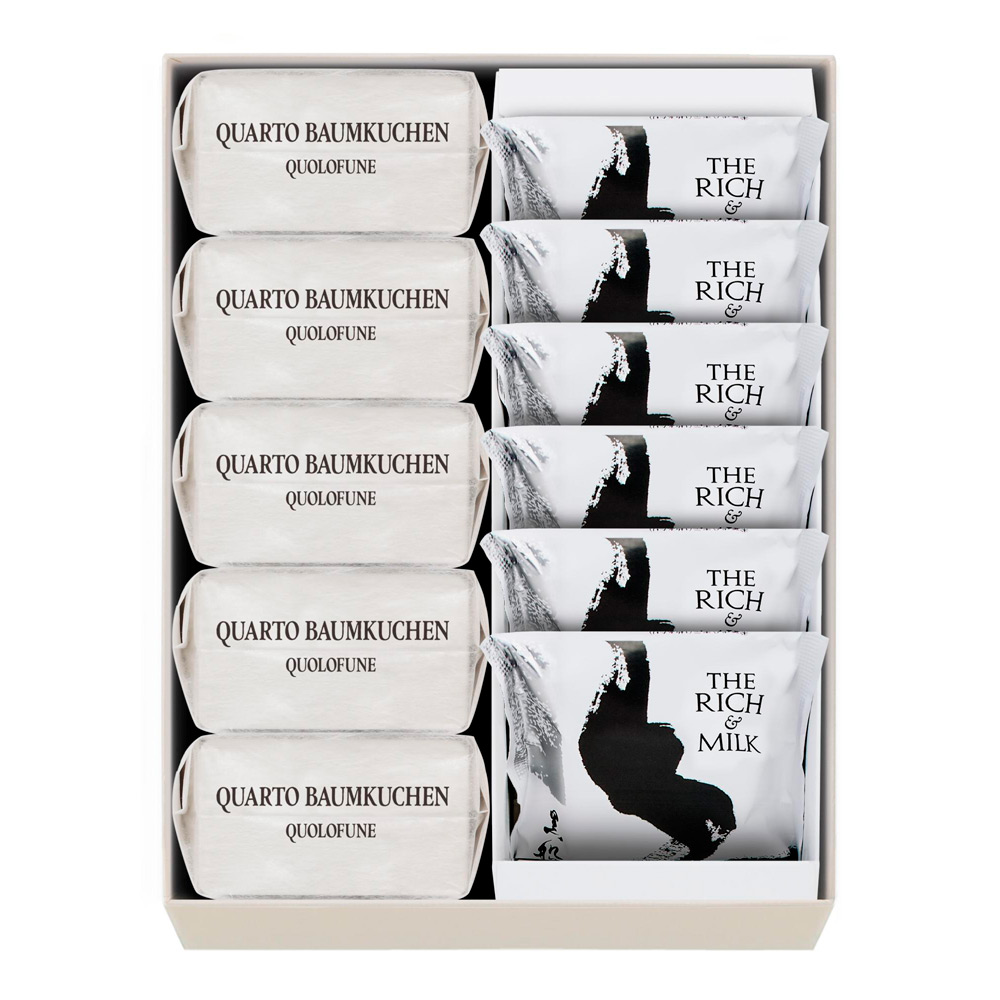 【店頭受取／玉川店】黒船詰合せ（クアルトバウム5個・ザリッチアンドミルク6枚）