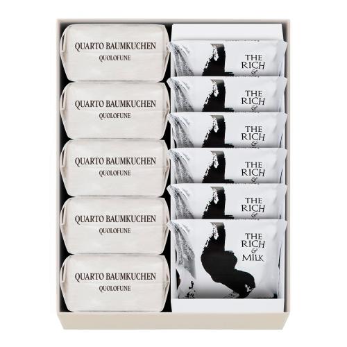 【店頭受取／玉川店】黒船詰合せ（クアルトバウム5個・ザリッチアンドミルク6枚）