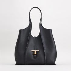 T タイムレス レザー ショッピングバッグ ミディアム