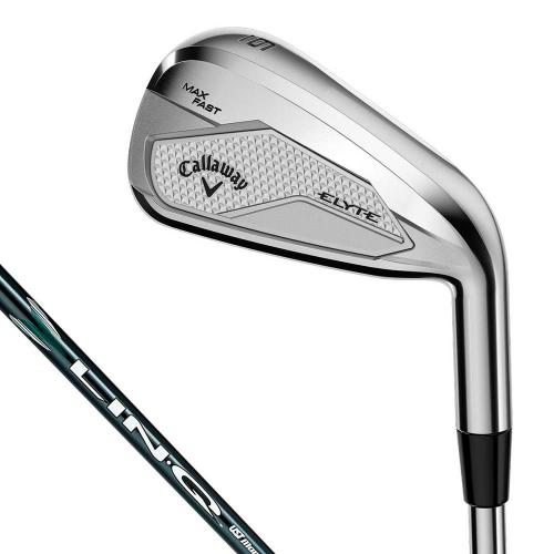 ELYTE MAX FAST エリート マックスファスト メンズ アイアン 単品 LIN-Q GREEN 40 for Callaway カーボンシャフト 2025年モデル