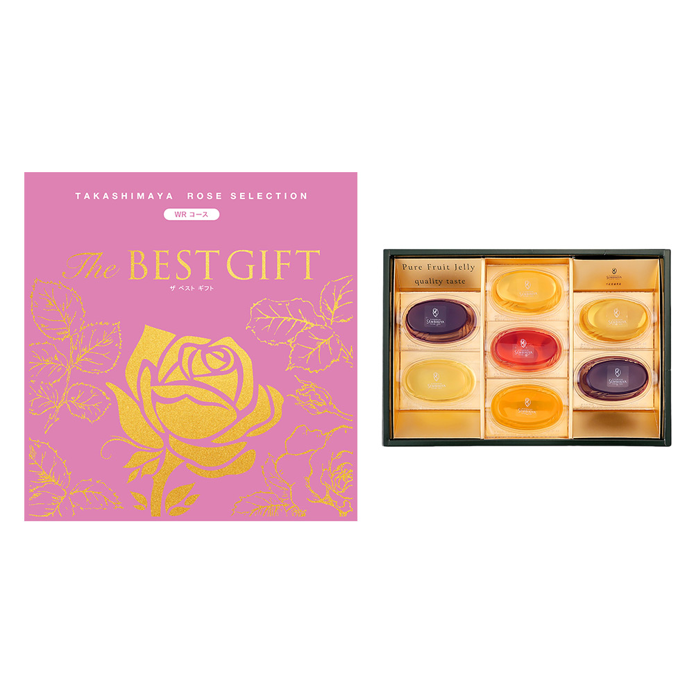 The BEST GIFT WRコース＋ピュアフルーツジェリ－6種7個