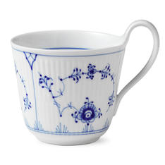 ブルーフルーテッド　プレイン　ハイハンドルマグ 240ml