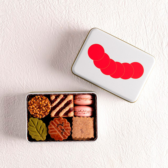 【店頭受取／玉川店】紅屋のクッキー缶 S