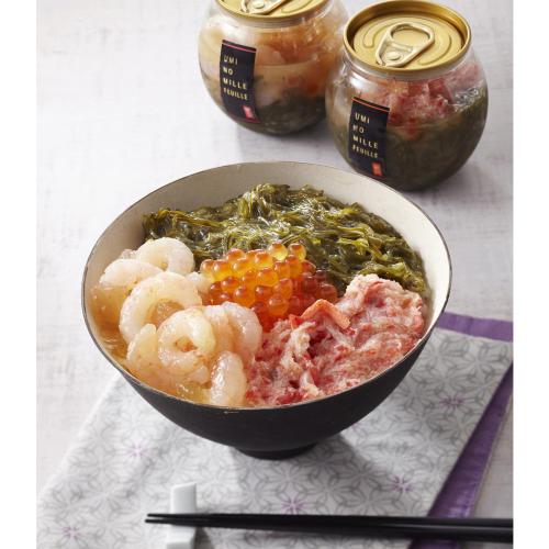 ＜美飾遊膳＞海のミルフィーユ（カニ・甘エビ）