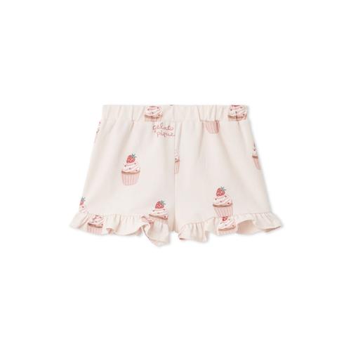 ［BABY］カップケーキ柄ショートパンツ