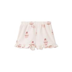 ［BABY］カップケーキ柄ショートパンツ