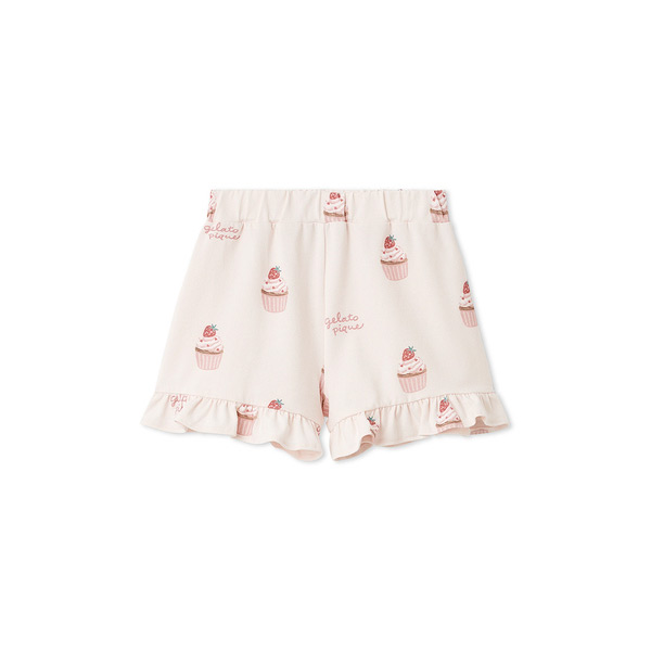 ［KIDS］カップケーキ柄ショートパンツ 90→120cm