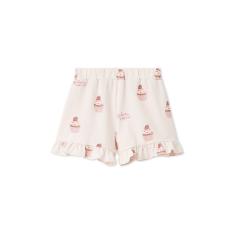 ［KIDS］カップケーキ柄ショートパンツ 90→120cm