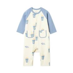 ［BABY］ポップコーン柄ロンパース 70→80cm