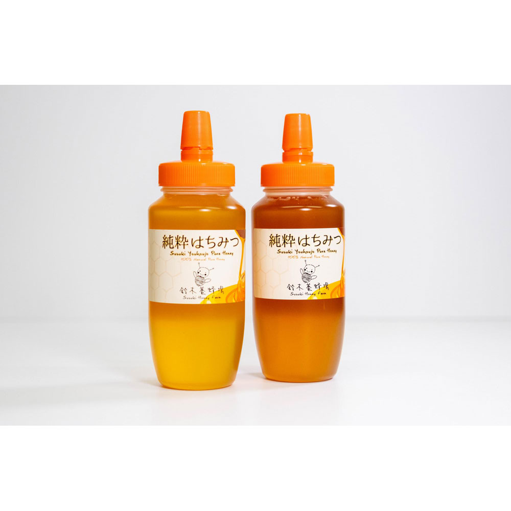 福袋 国産はちみつの2本セット（りんご・百花）