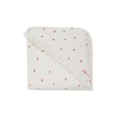 ［KIDS］ストロベリー柄チュールブランケット