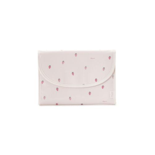 ストロベリー柄母子手帳ケースM