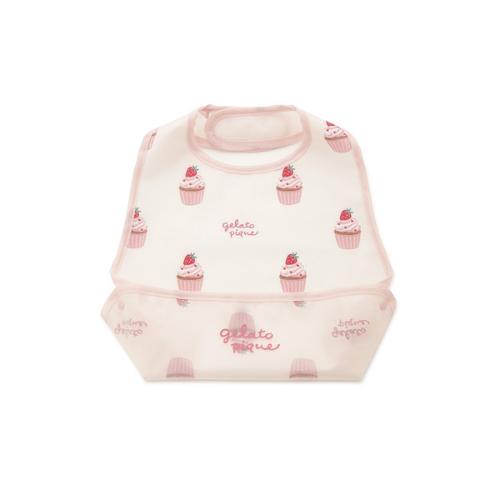 ［BABY］カップケーキ柄お食事スタイ