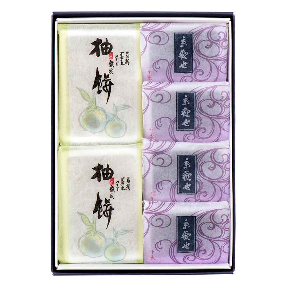 【店頭受取／玉川店】京観世・柚餅詰合せ（個包装6個入）