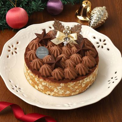 【クリスマス】ヴェルティゴオランジュ・ショコラ（直径約15cm）