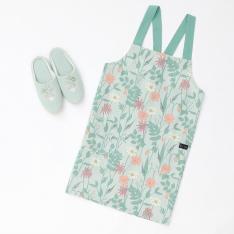 ボタニカル　エプロン＋スリッパ　2点セット