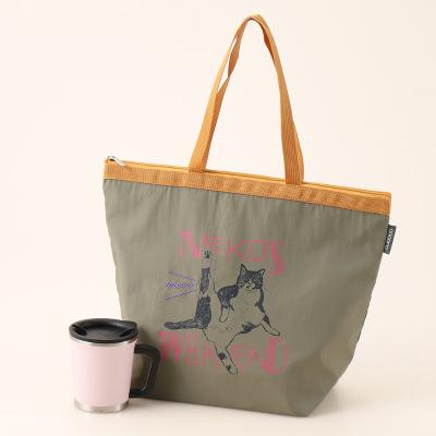ネコット保冷トートバッグ＋サーモマグ（ダブルマグ）