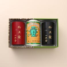 玉露「甘露」小缶・玉露「麟鳳」小缶・煎茶「嘉木」中缶詰合せ