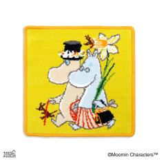 シェニール織タオルハンカチ ムーミンパパ・ムーミンママ